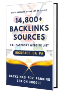 14815+ Backlinks list